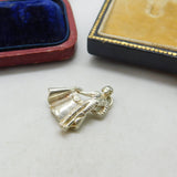 Sterling Silver Spanish Traditional Matador Charm Pendant Vintage c1970