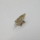 Sterling Silver Cockington Anvil Travel Souvenir Charm Pendant Vintage c1970