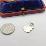 Sterling Silver and Coloured Enamel Travel Shield Eastbourne Charm Vintage c1970