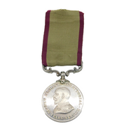 New Zealand George V Silver Territorial 12 Years Service Medal Antique 1911