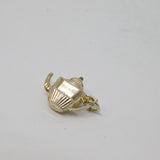 Sterling Silver Tea Or Coffee Pot Charm Pendant Vintage c1970