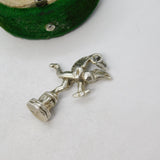 Sterling Silver Eros the Archer Charm Pendant Vintage c1970