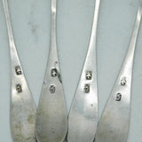 Perth George III Set of Sterling Silver Teaspoons Antique c1770 Scottish P