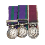 Elizabeth II Miniature Dress Medal Group Northern Ireland, Malaya Etc Vintage
