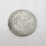 King George III Sterling Silver Small Head Half Crown Coin Antique 1818 Fair