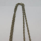 Georg Jensen Mid-Century Large Pewter Mermaid Pendant Necklace No. 93