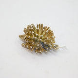 Sterling Silver Hedgehog Charm Pendant Vintage c1970