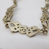 Sterling Silver Rennie Mackintosh Style Panel Bracelet Vintage 1998 London