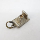 Sterling Silver Traditional Film Camera Charm Pendant Vintage c1970