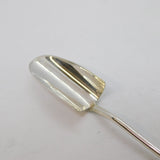 Sterling Silver Shovel Spade Novelty Salt Spoon Vintage c1970s