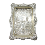 Victorian Sterling Silver Mr Punch Novelty Pin Dish Antique 1896 Birmingham