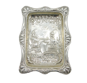 Victorian Sterling Silver Mr Punch Novelty Pin Dish Antique 1896 Birmingham