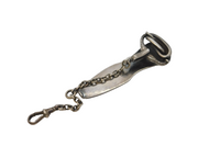 Victorian Sterling Silver Snake Form Sewing Chatelaine Clip Antique c1840s