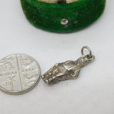Sterling Silver Victorian Gentleman Charm Pendant Vintage c1970