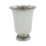 18th Century Poitiers French .950 Silver Pedestal Beaker Cup Antique c1790s