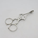 Sterling Silver Georgian Style Sugar Nips Antique 1938 Sheffield Art Deco
