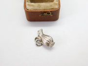 Sterling Silver Water Jug Charm Pendant Vintage c1970