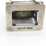 King George V Sterling Silver Coronation Chair Ornament Antique 1910 London