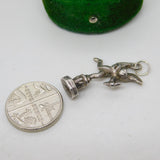 Sterling Silver Eros the Archer Charm Pendant Vintage c1970