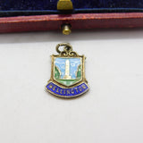 Sterling Silver Wellington Charm Pendant Vintage c1970