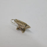 Sterling Silver Cockington Anvil Travel Souvenir Charm Pendant Vintage c1970