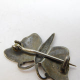 Charles Horner Sterling Silver Butterfly Brooch Antique c1920s Art Deco