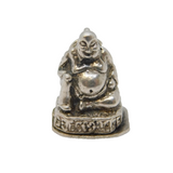 Sterling Silver Opening Buddha Charm Pendant Vintage c1970s