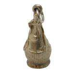 Sterling Silver Grappa Bottle Charm Pendant Vintage c1970