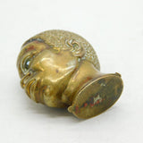 19th Century Victorian Brass 'Blackamoor' Vesta Case Antique c1880s