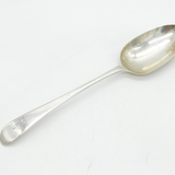 Irish George III Sterling Silver Crested Tablespoon Antique 1782 Dublin