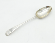 Irish George III Sterling Silver Crested Tablespoon Antique 1782 Dublin