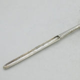 George II Sterling Silver Marrow Scoop Clan Stirling Crest Antique 1751 London