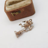 Sterling Silver Eros the Archer Charm Pendant Vintage c1970