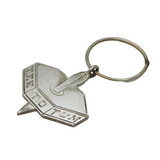 Victorian Sterling Silver 'Teetotum' Novelty Spinning Top Fob Antique c1880s