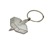 Victorian Sterling Silver 'Teetotum' Novelty Spinning Top Fob Antique c1880s
