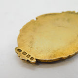 Sterling Silver Gilt & Enamel 'Justice & Harmony Lodge' Masonic Fob Vintage