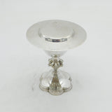 Victorian Sterling Silver Travelling Communion Chalice & Paten Antique London