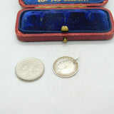 Sterling Silver Threepence George V Charm Pendant 1916