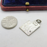 Sterling Silver Utah Medallion Charm Pendant Vintage c1970
