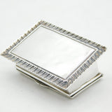 Sterling Silver Victorian Style Postage Stamp Box Vintage 2000 Sheffield