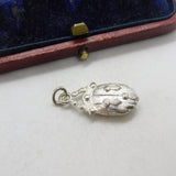 Sterling Silver Scottish Sporran Charm Pendant Vintage c1970