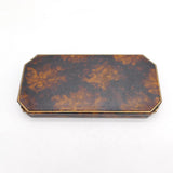 Boxed Set of Sterling Silver & Guilloche Enamel Cases Antique Birmingham