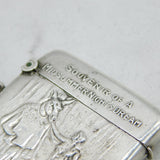 Edwardian Sterling Silver 'Souvenir of Midsummer Nights Dream' Vesta Case 1905