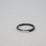 Victorian Cut Steel Jewellery Split Ring Findings Antique c1840