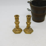 Victorian Collection of Metalware Dolls House Ornaments Antique c1890s