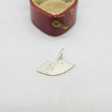 Sterling Silver Baby Bird Charm Pendant Vintage c1970