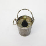 Sterling Silver Champagne Ice Bucket Charm Pendant Vintage c1970