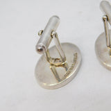 Tiffany & Co Sterling Silver Pair of Gents Cufflinks Vintage c1990s