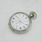 Dennison Sterling Silver 17 Jewels Pocket Watch Antique 1942 London