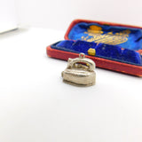 Sterling Silver 'The Devil In Iron' Openable Charm Pendant Vintage c1970